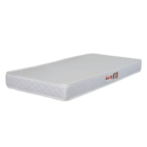 Colchão Solteiro Espuma D20 Malibu 88x188x12cm Branco Hellen Branco