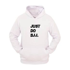 Moletom Masculino Canguru Flanelado Jiu Jitsu Just Estampado