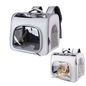 Mochila Transporte Cachorro Gato Pet Cao Animal de Estimaçao Pequeno Porte Viagem Ventilaçao