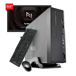 Kit - Computador Amd Ryzen 5 5600G 8Gb Hd 1Tb + Monitor 21,5 - Neologic Home Slim - Nli84162