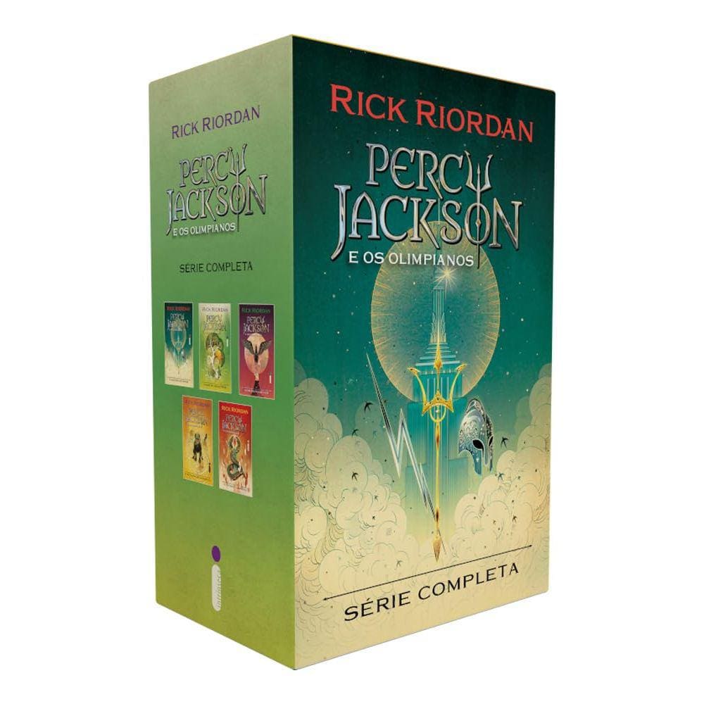 Box - Percy Jackson E Os Olimpianos - Edição Capa 2023
