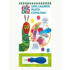 Eric Carle, Uma Lagarta Muito Comilona - Aquabook