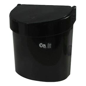 Lixeira para Pia Coza Glass 2,7 Litros Preto