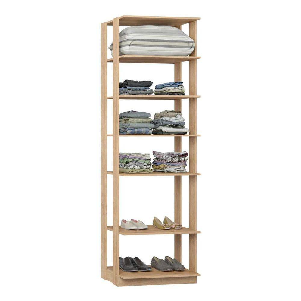 Estante C/ Prateleiras 700 Linha Clothes - Marrom