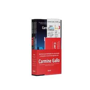 Combo Carmine Gallo - Aprimore Suas Habilidades De Comunicacao E Conquiste O Mundo Dos Negocios