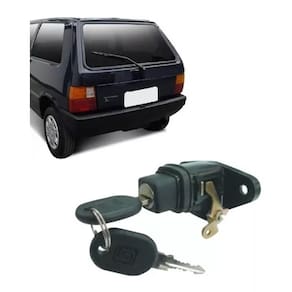 Miolo Cilindro Botao Com Chave Porta Malas Uno 96 A 2003