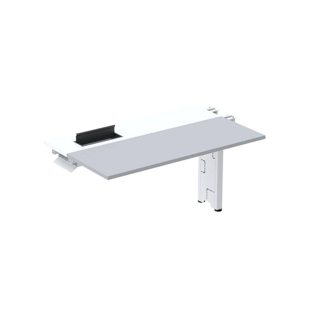 Complemento de Plataforma Corporativa 130x792 Cplpsc130 Cinza/Branco