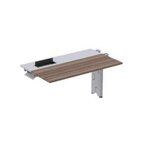 Complemento de Plataforma Corporativa 130x792 Cplpsc130 Walnut/Cinza