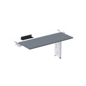 Complemento de Plataforma Corporativa 130x792 Cplpsc130 Grafito/Branco