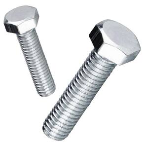 PARAFUSO SEXTAVADO M6 X 25 DIN 933 RI INOX POLIDO - 1000un