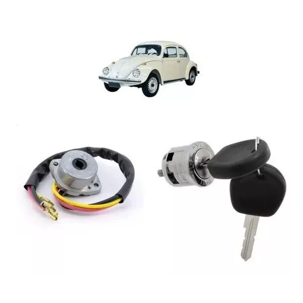 Cilindro Miolo Comutador Interruptor Ignição Fusca 1977 Diante