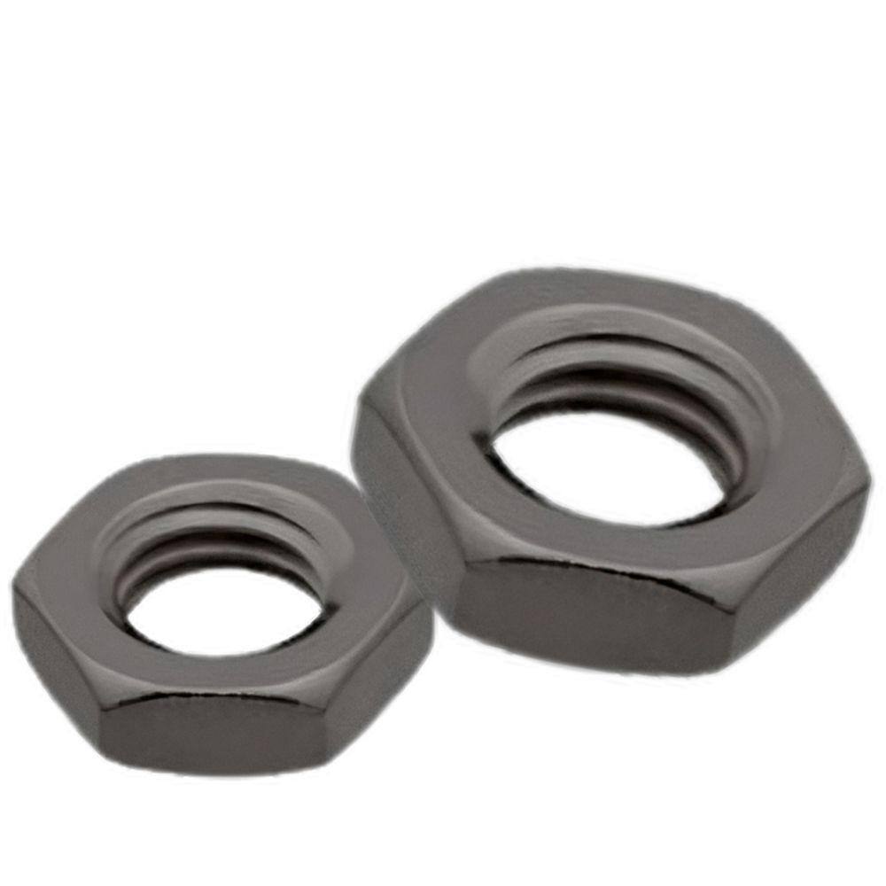 Porca Sextavada M8 Baixa Din 439 Cl 6 Polido - 100Un