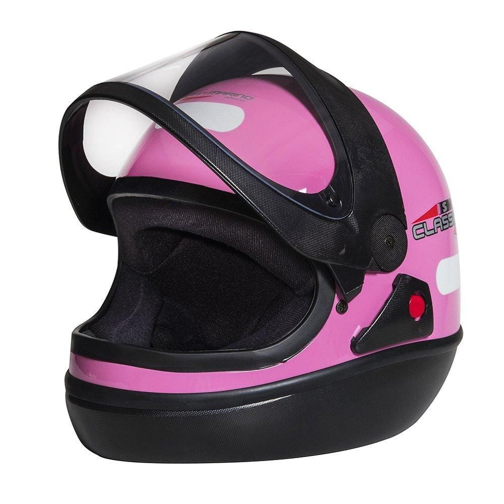 Capacete Taurus Classic Rosa tamanho 56