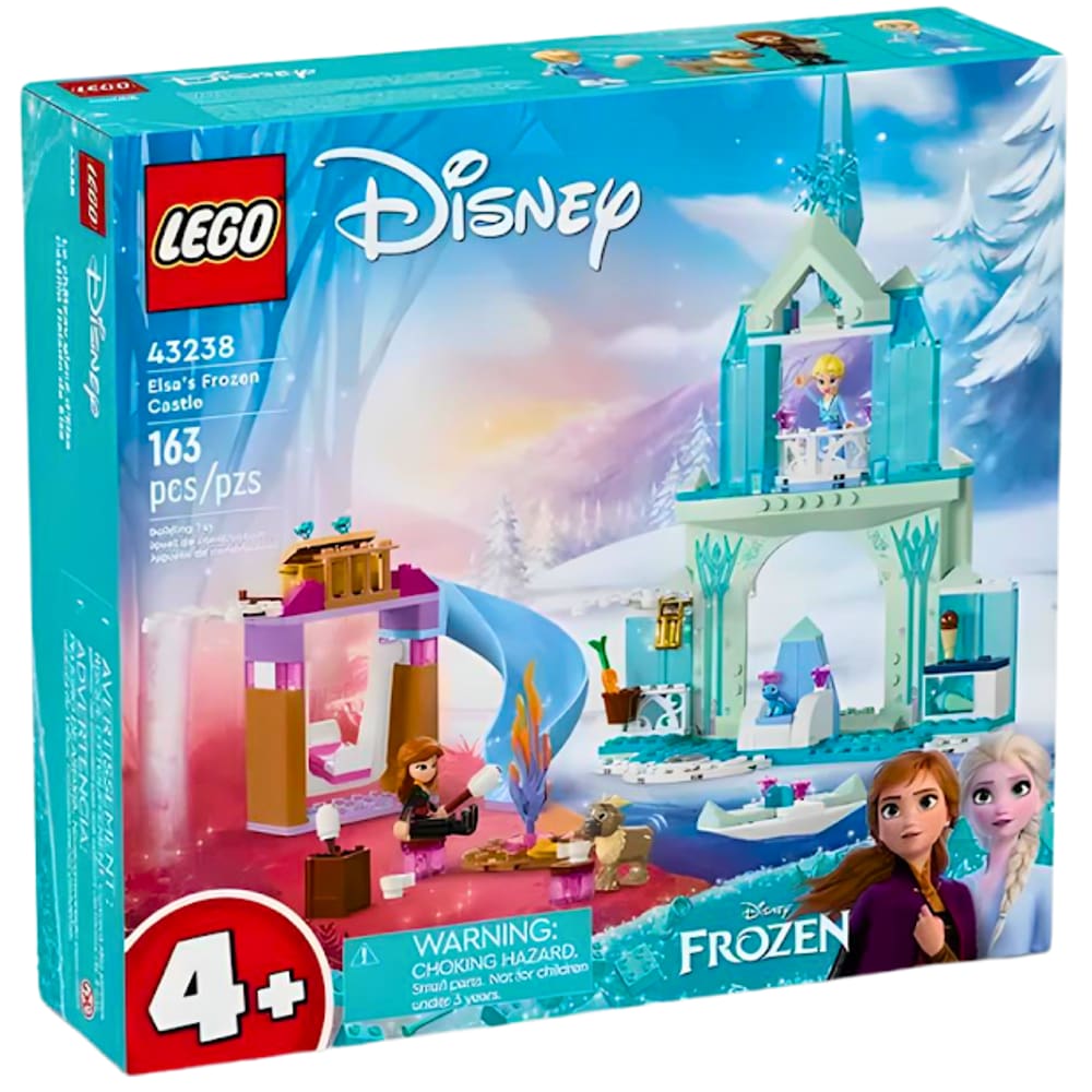 Blocos De Montar Lego Disney Castelo Congelado Da Elsa 43238