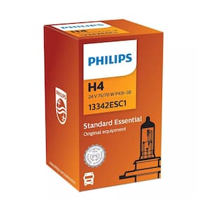 Lâmpada Halógena Farol H4 24v Standard Essential Philips