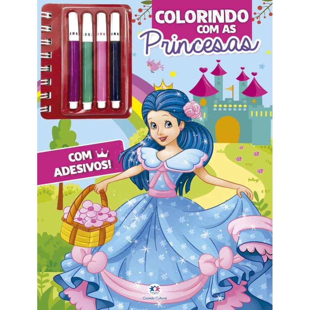 Colorindo Com As Princesas