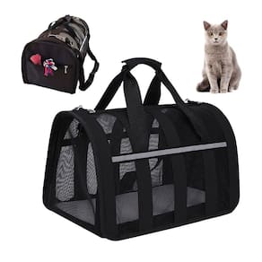 Bolsa Transporte Cao Gato Cachorro Pet Faixa Refletiva Animal de Estimaçao Pequeno Porte Passeio Viagem Lazer