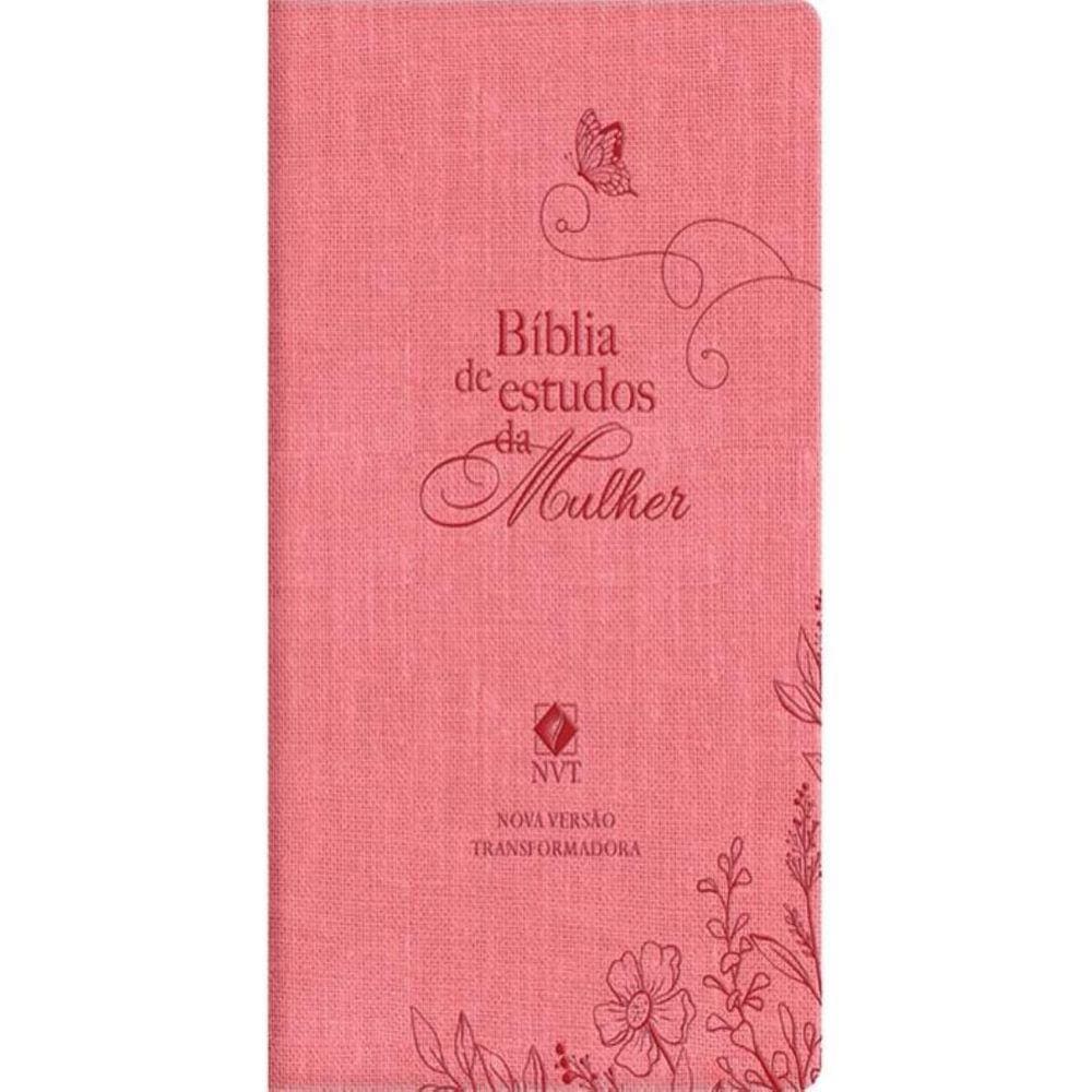 Biblia De Estudos Da Mulher Rosa