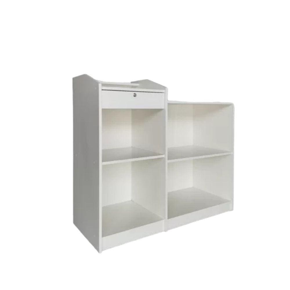 Balcão Caixa Pacote Simples 1,00a X 1,10l X 0,45p Branco
