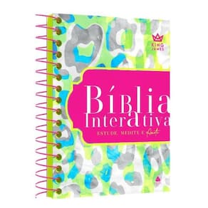 Biblia Interativa Estude, Medite E Anote - Capa Floral