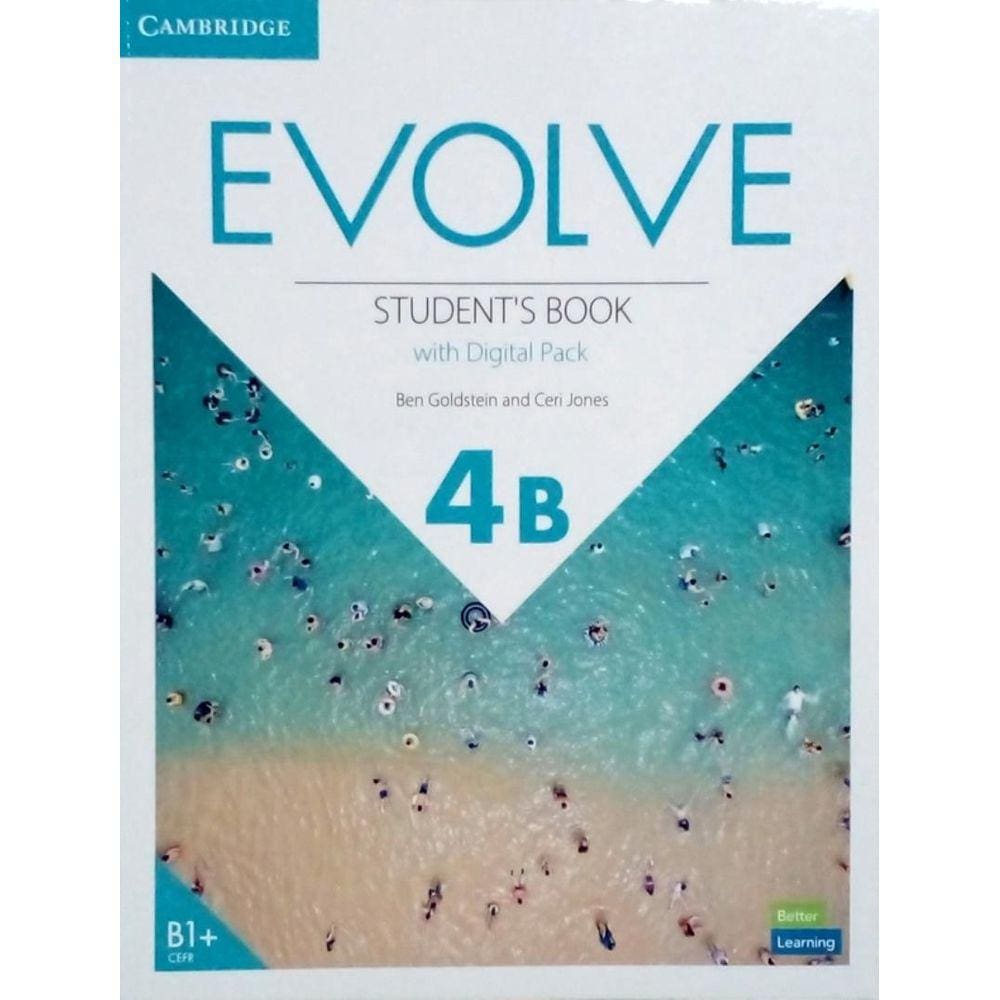 Evolve 4B - Sb With Digital Pack - 1St Ed