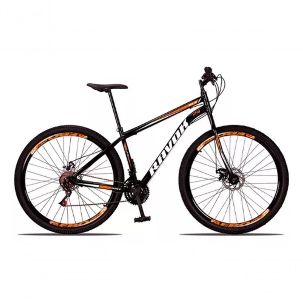 Bicicleta Bike Aço 21 Marchas Velocidades Aro 29 Cor:laranja