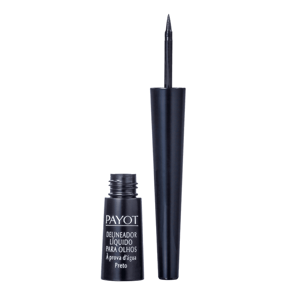 Payot Cor Preto À Prova D`água - Delineador Líquido 2,5ml