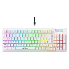Teclado Force One Yari Switchs Yellow  Hotswap Rgb Modelo Tkl 60% - Fr.Tc.Ya.01
