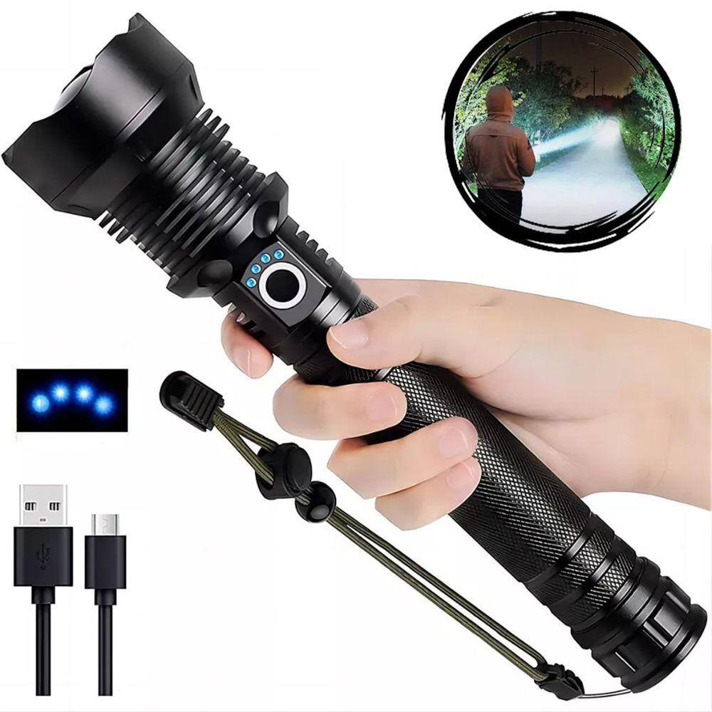 Lanterna Militar Led P70 Ultra Potente Mais Forte