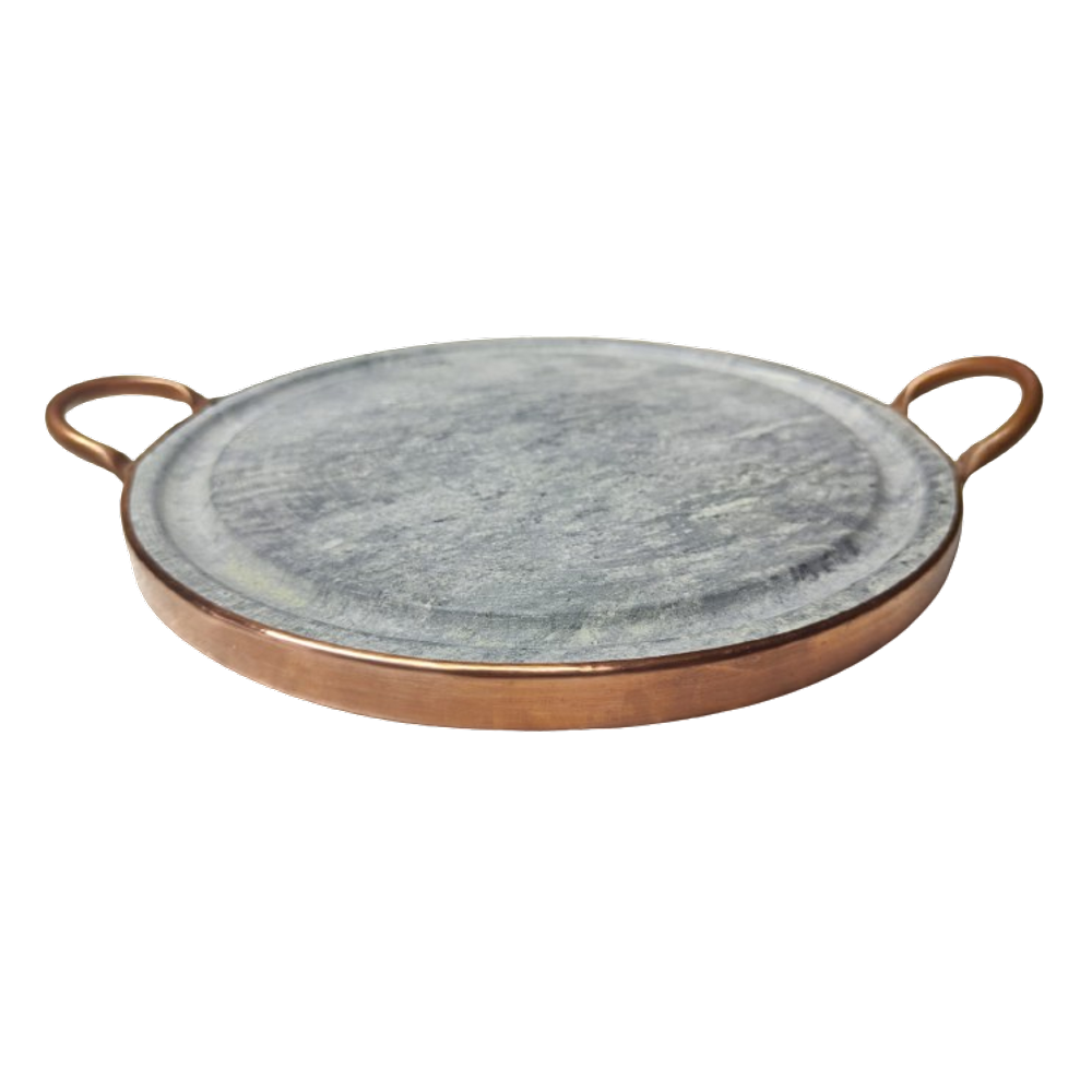 Grelha em pedra sabão de 27 cm