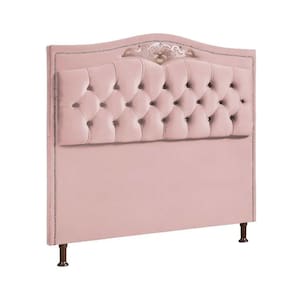 Cabeceira Estofada Holanda 0,90 Solteiro Veludo Speciale Home Rose