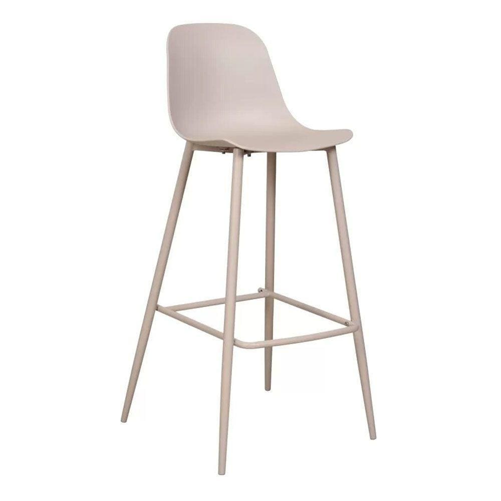 Banqueta Alta Miami - Nude