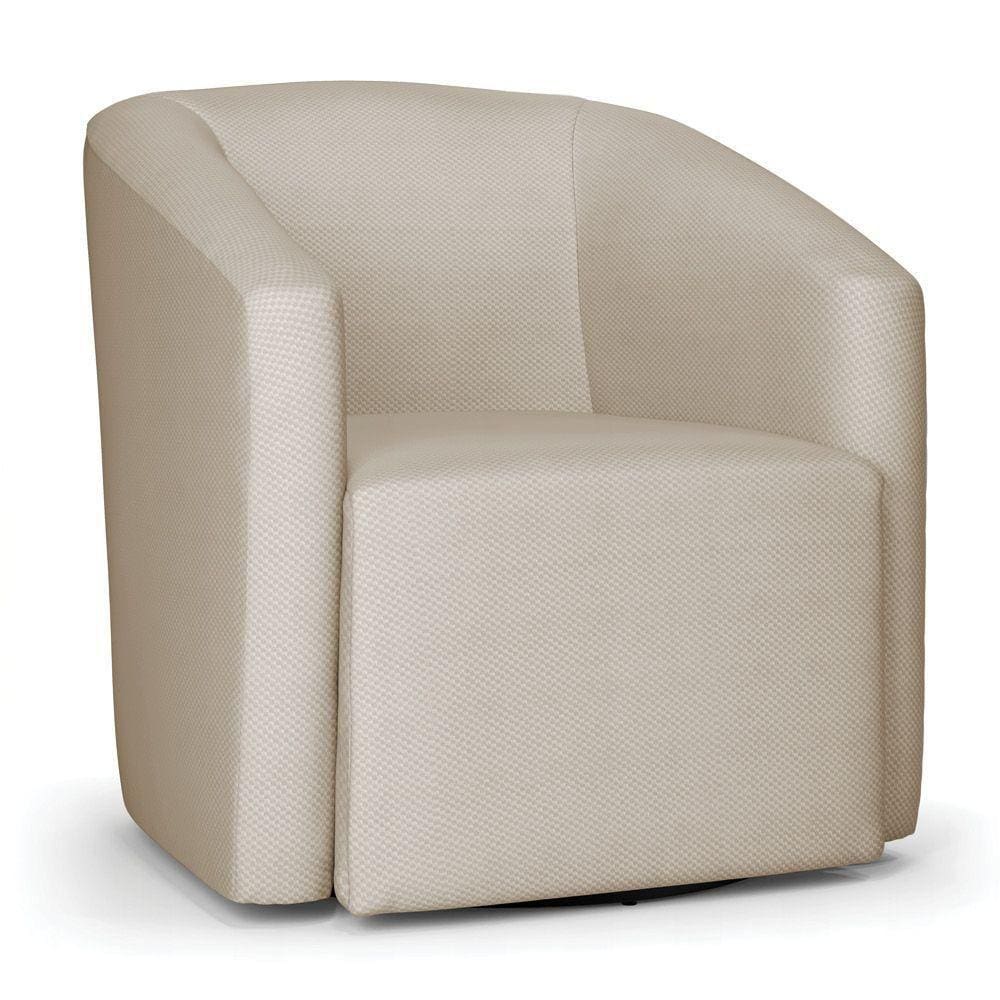Poltrona Stella Max Veludo Luxo Base Giratória - D`rossi Cor A130 Prata - Prata