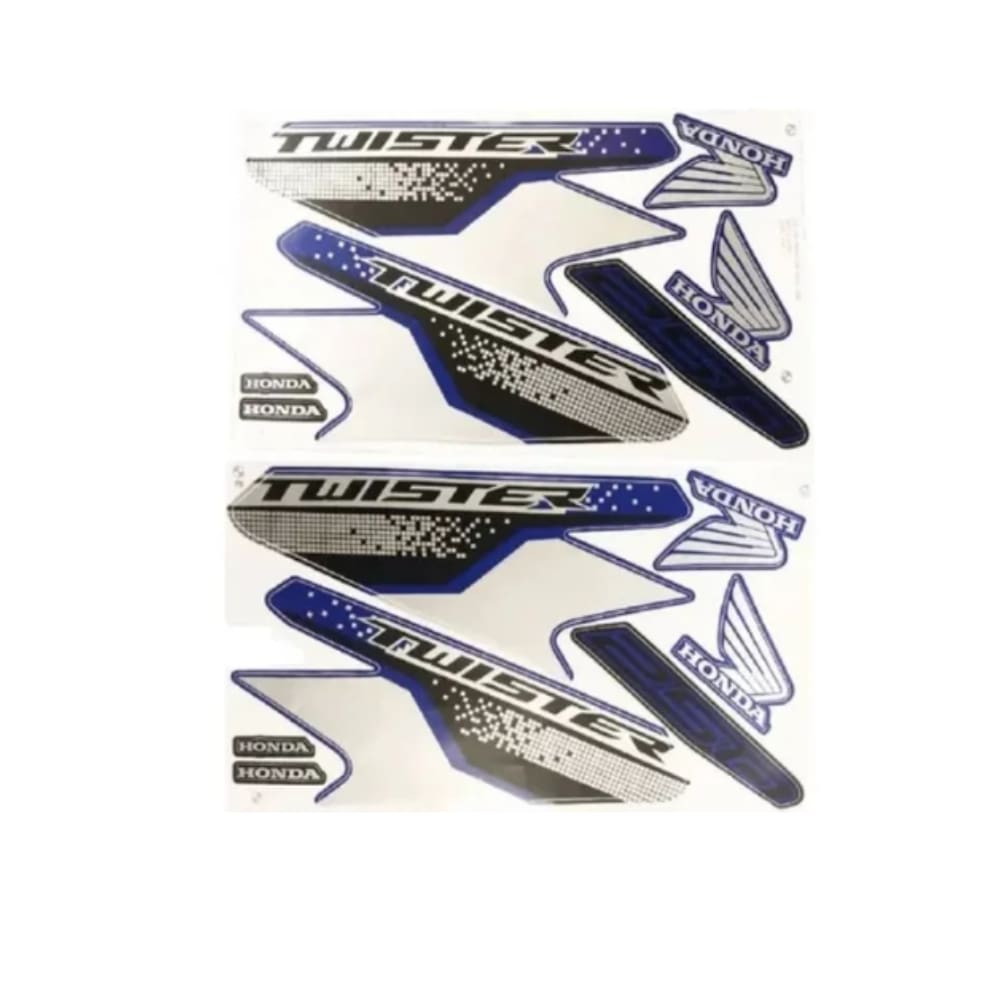 Kit Adesivo Cb Twister 250 Cbs 2021 Azul
