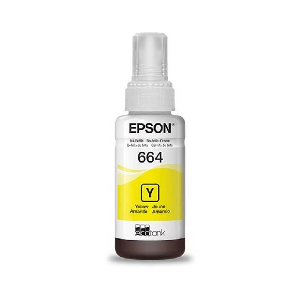 Refil Tinta Epson T664420 Amarelo 70ml