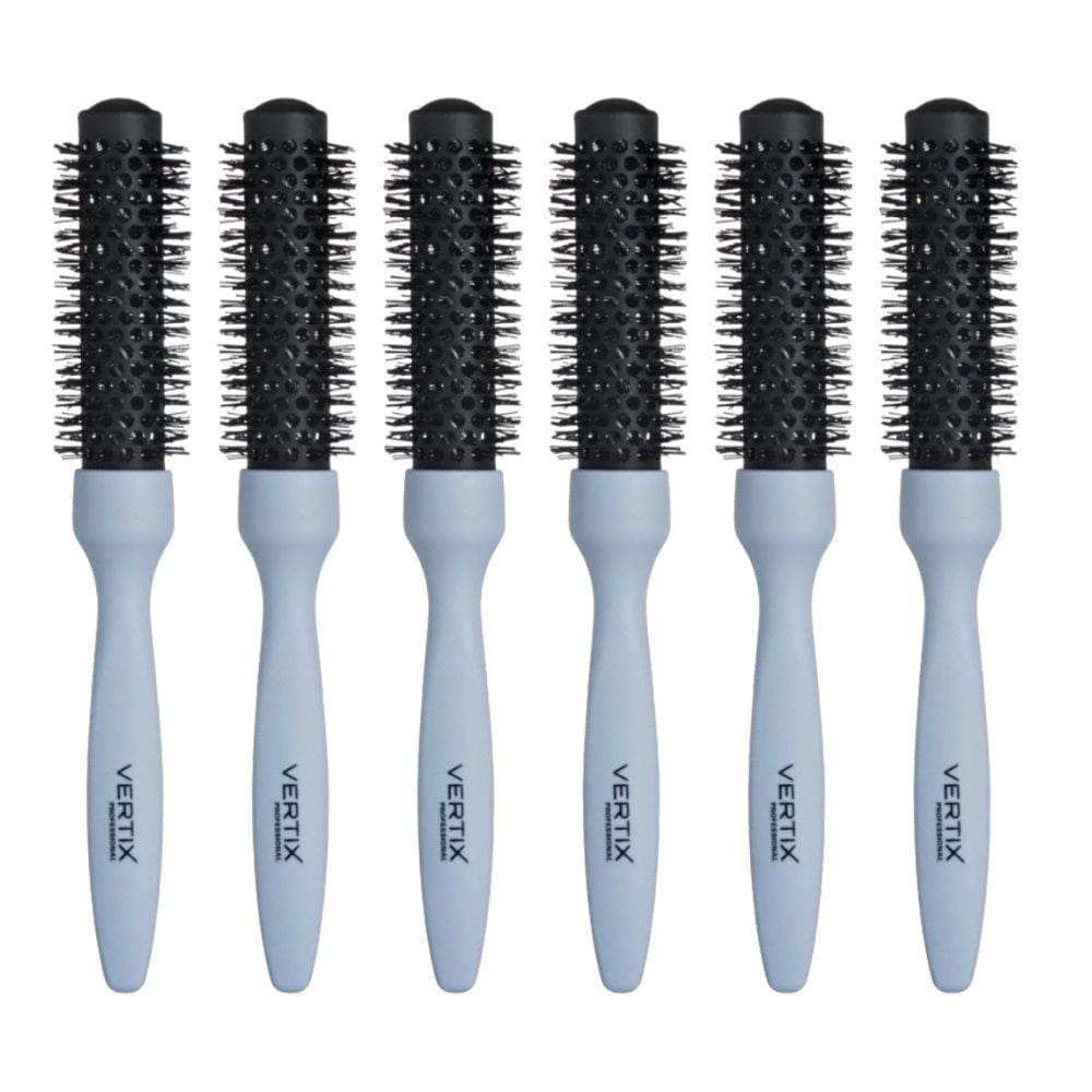 6UN Escova Profissional Carbono Pro 25mm Vertix