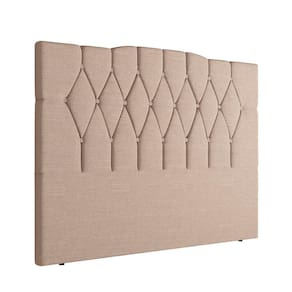 Cabeceira Para Cama Box Solteiro 90 cm Amanda Linho Bege I02 - D`Rossi