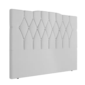 Cabeceira Para Cama Box King 193 cm Amanda Corino Branco I02 - D`Rossi