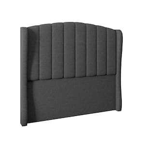 Cabeceira Para Cama Box Queen 160 cm Angel Linho Cinza I02 - D`Rossi