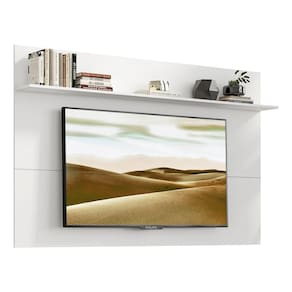 Painel com Prateleira para TV até 65" Multimóveis Amsterdã Plus FG3363 Branco