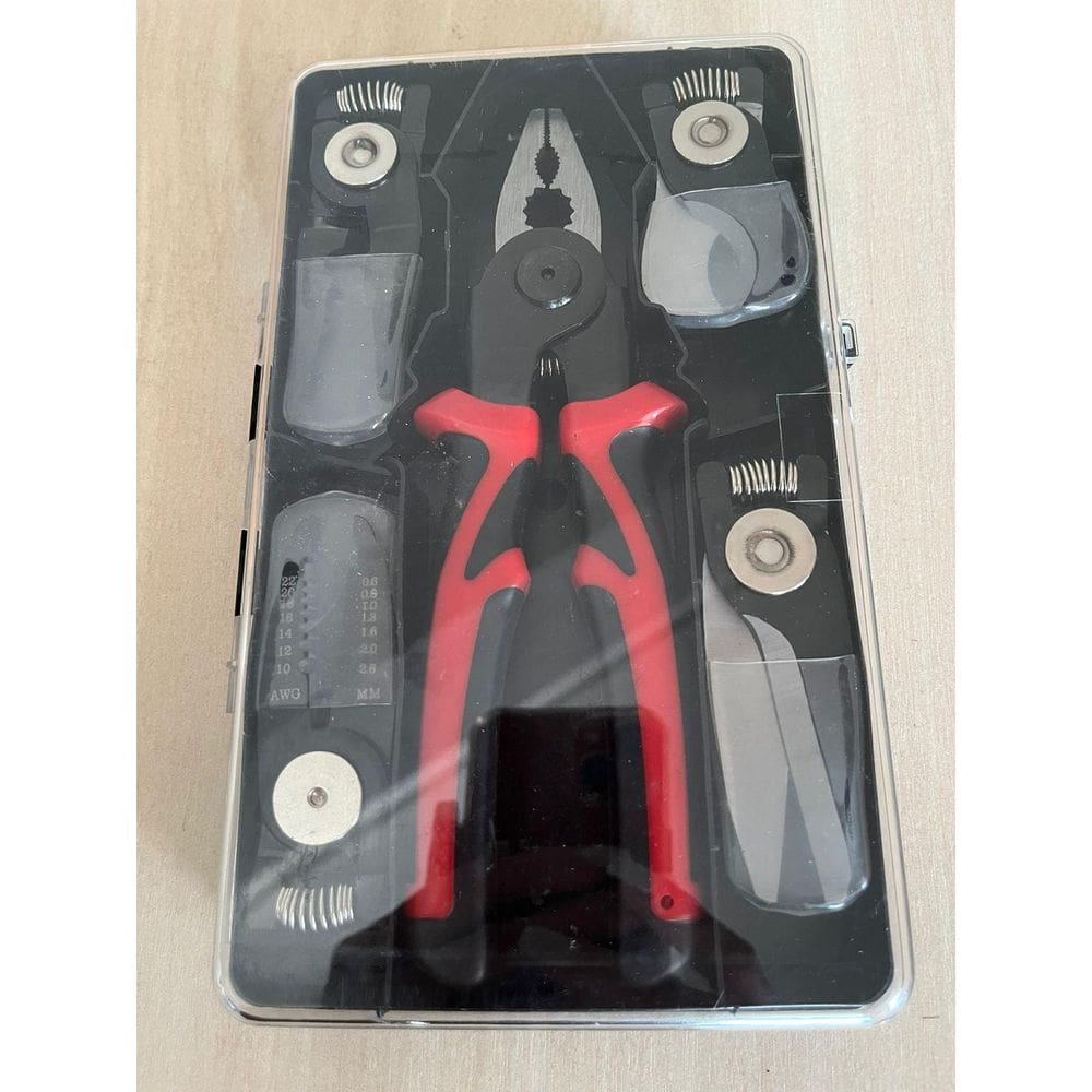 Alicate Multifuncional 5 Em 1 Com Cabeças Intercambiáveis