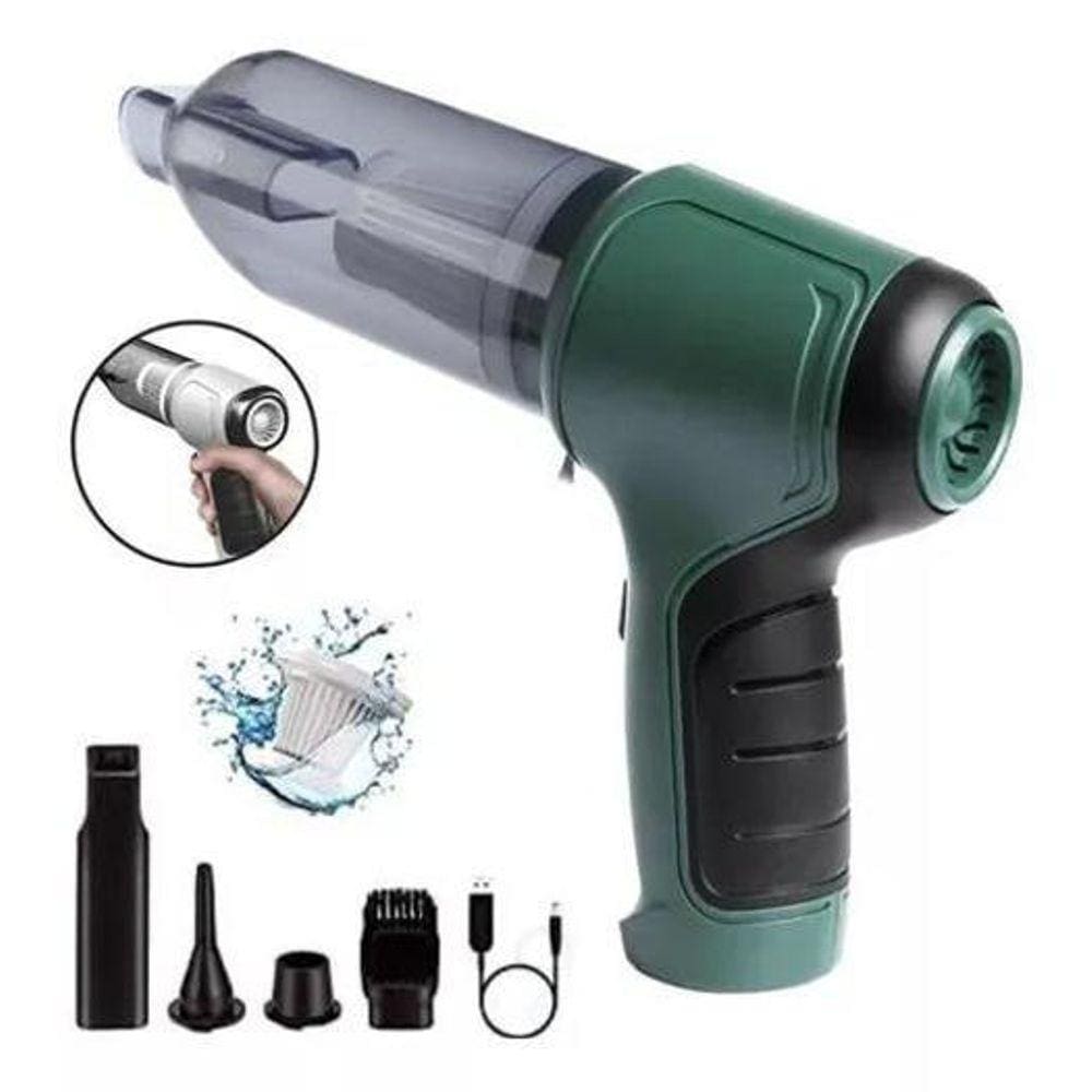 Bivolt E Versátil: Mini Soprador Aspirador Pó 3 Em 1