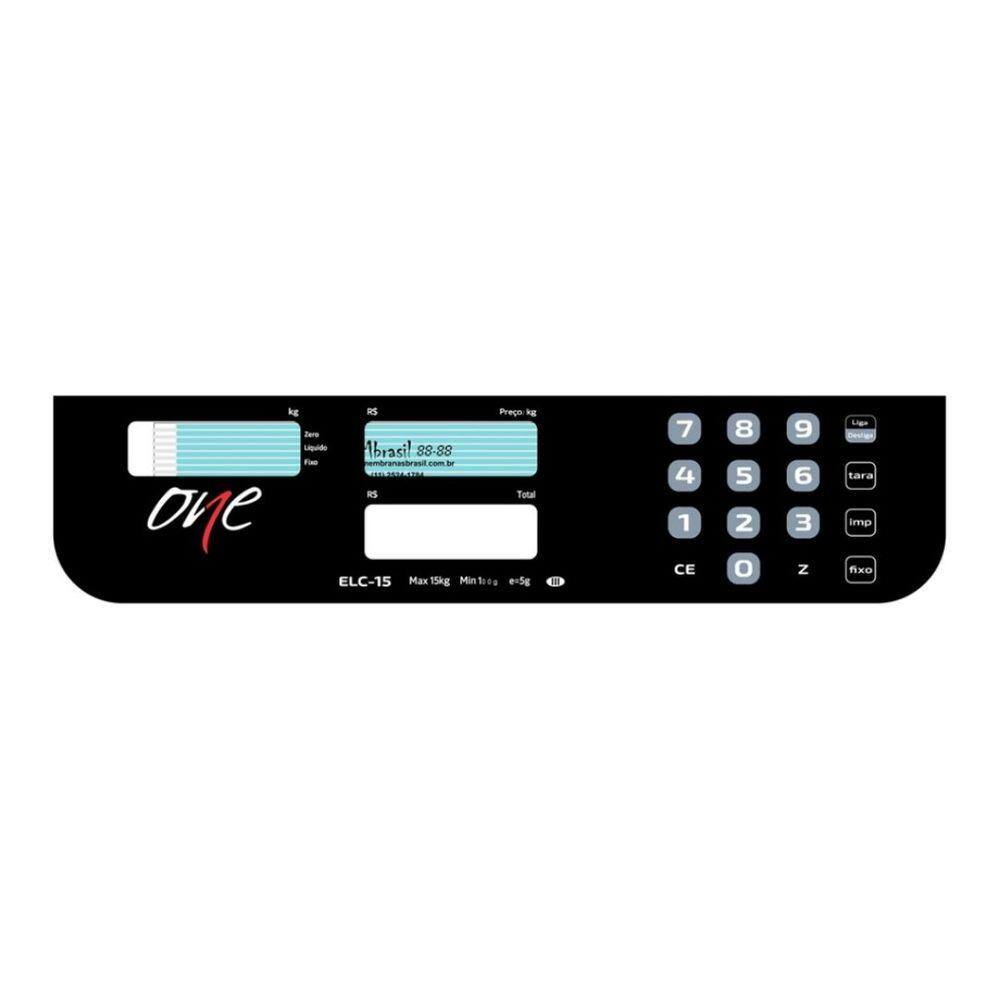 Teclado Balança Balmak One Elc 15 - Cód 2430