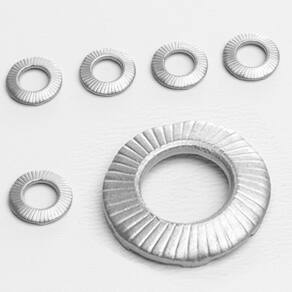 Arruela De Contato M5 Estria S/ Dente Sae 1045 Geomet 200Un