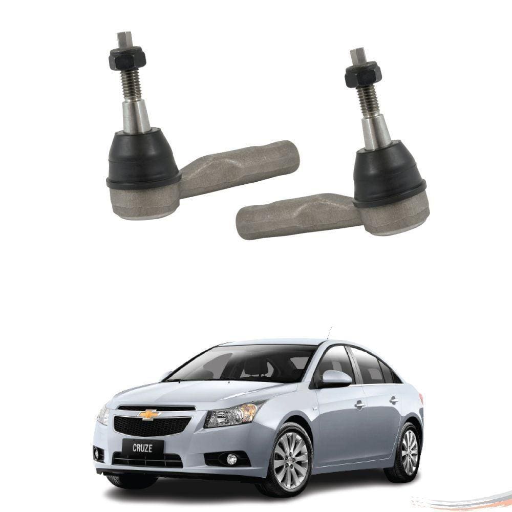 Par Terminal De Direção Pino 1,32cm Cruze De 2011 A 2016