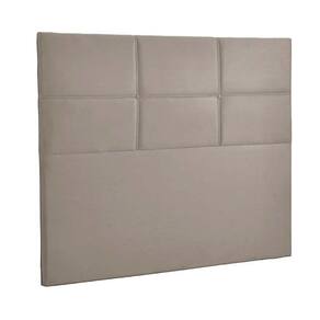 Cabeceira Estofada Milena 1,95 Veludo Speciale Home Bege Marfim