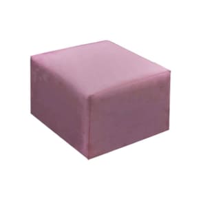 Puff Ternura Veludo Speciale Home Rose
