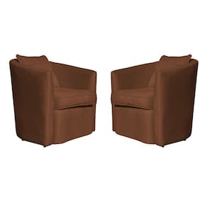 Kit com 02 Poltronas Alana Decorativas Sala Escritório Recepção Sala Estar Veludo - Estopar