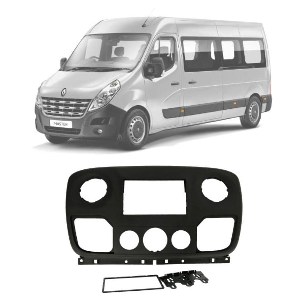 Moldura Fiamon 2 Din 4091 Preta Renault Master 2014