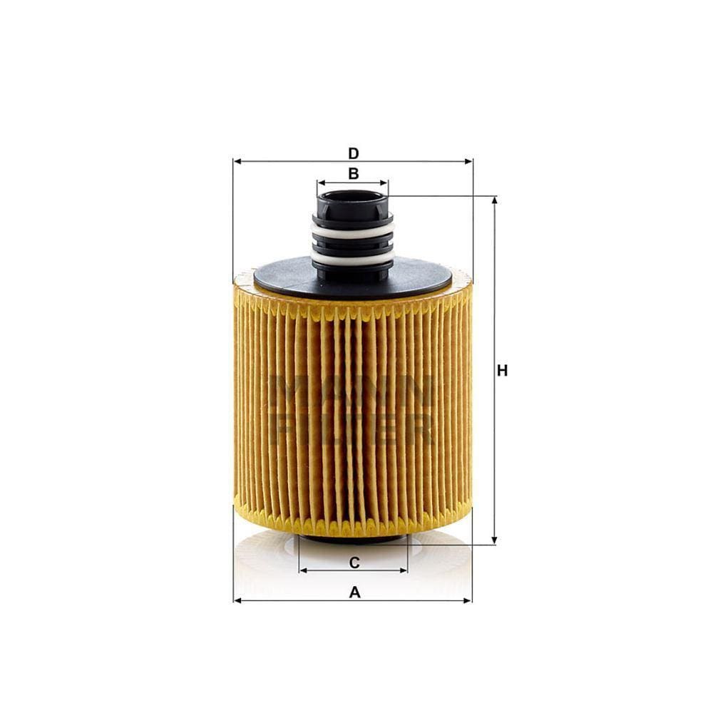 Filtro Óleo Mann Jeep Compass 2.0 TurboDiesel 2016-2019